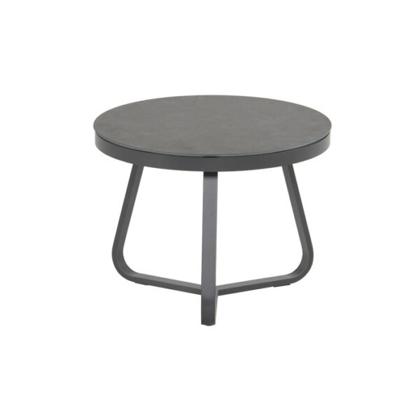 CESTELLI SIDE TABLE ROUND 60CM CHARCOAL