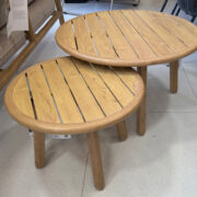DAKOTA-COFFEE-TABLES-ROUND-70-&-50CM-WOOD-LOOK-ALU-AMBIANCE
