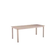 DAKOTA TABLE 200X88CM ALU NATURAL OAK