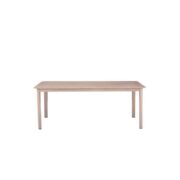 DAKOTA TABLE 200X88CM ALU NATURAL OAK B