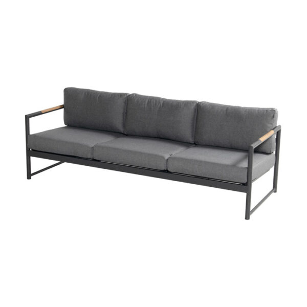 FONTAINE 3 SEATER SOFA CHARCOAL