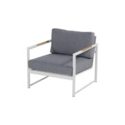 FONTAINE LOUNGE CHAIR WHITE