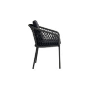 HERA DINING CHAIR ROPE ANTHRACITE 2
