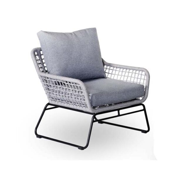 JEROME LOUNGE CHAIR MOUSE GREY B