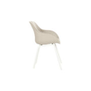 LE-SOLEIL-DINING-CHAIR-RESIN-TAUPE-&-WHITE-ALU-LEGS-SIDE-HARTMAN