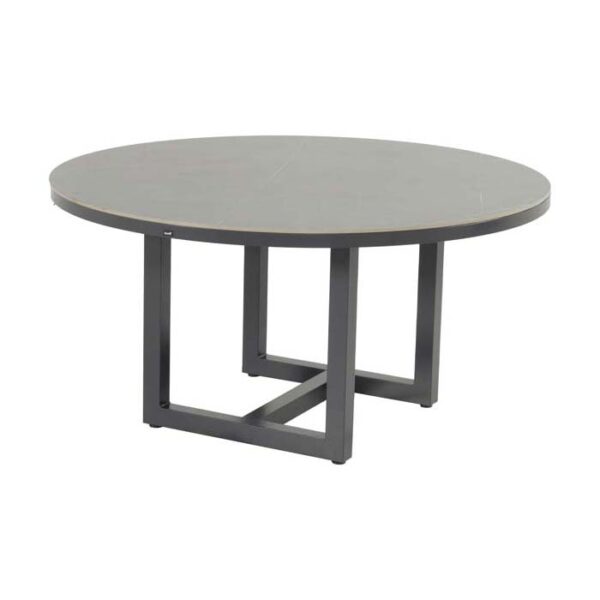 LUTO-DINING-TABLE-ROUND-150X76CM-XERIX-ALU-&-CERAMIC-TOP-HARTMAN