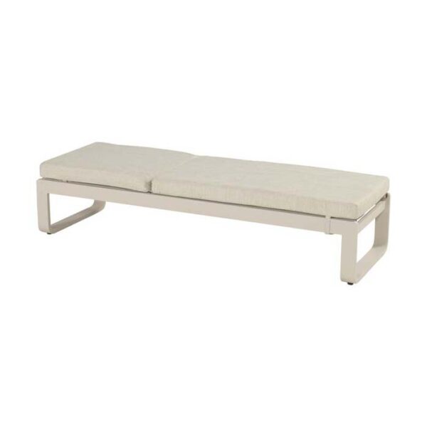 MILANO LOUNGER ALU SAND FLAT HARTMAN