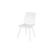 SOPHIE WAVE CHAIR WHITE NO ARMS