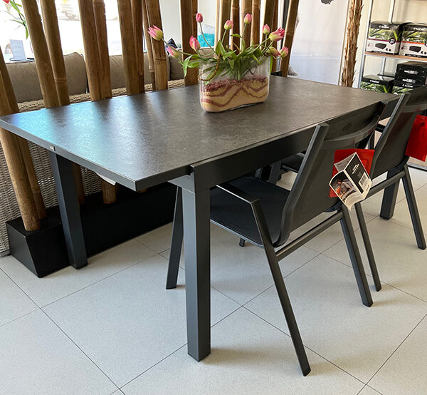 TIPPERARRY EXTENDABLE TABLE XERIX WITH HPL TOP 700x700px