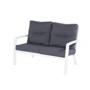 canberra 2 seater sofa white